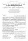 Incidence rate of Candida species in the oral cavity of middle-aged and elderly subjects Cover Page