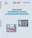 Survey report on information disclosure of land management regulations Cover Page