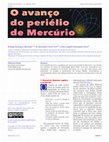 O avanço do perielio de Mercurio Cover Page