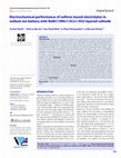 Electrochemical performance of sulfone-based electrolytes in sodium ion battery with NaNi1/3Mn1/3Co1/3O2 layered cathode Cover Page