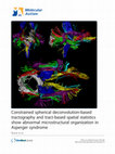 Constrained spherical deconvolution-based tractography and tract-based spatial statistics show abnormal microstructural organization in Asperger syndrome Cover Page