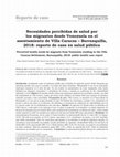 Necesidades percibidas de salud por los migrantes desde Venezuela en el asentamiento de Villa Caracas – Barranquilla, 2018: reporte de caso en salud pública Cover Page