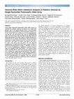 Genome-Wide Allelic Imbalance Analysis of Pediatric Gliomas by Single Nucleotide Polymorphic Allele Array Cover Page