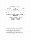 The effect of N-acetylcysteine on biomarkers for radiation-induced oxidative damage in a rat model Cover Page