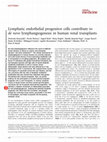 Lymphatic endothelial progenitor cells contribute to de novo lymphangiogenesis in human renal transplants Cover Page