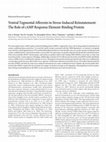 Ventral Tegmental Afferents in Stress-Induced Reinstatement: The Role of cAMP Response Element-Binding Protein Cover Page