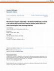 Microstructure-Property Relationship in the Thermomechanically Processed C-Mn-Si-Nb-Al-(Mo) Transformation-Induced Plasticity Steels Before and After Prestraining and Bake Hardening Treatment Cover Page