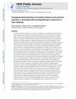 Transgenerational blunting of morphine-induced corticosterone secretion is associated with dysregulated gene expression in male offspring Cover Page