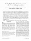 Two Gαi1 Rate-Modifying Mutations Act in Concert to Allow Receptor-Independent, Steady-State Measurements of RGS Protein Activity Cover Page