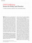 Research paper thumbnail of Child Trafficking: Issues for Policy and Practice