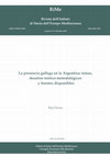 La presencia gallega en la Argentina: temas, desafíos teórico-metodológicos y fuentes disponibles Cover Page