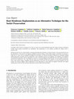 Root Membrane Replantation as an Alternative Technique for the Socket Preservation Cover Page