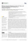 Research paper thumbnail of Exclusion from Social Relations in Later Life: Micro- and Macro-Level Patterns and Correlations in a European Perspective