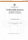 I Libri della Scienza: la collezione ottocentesca della Biblioteca di Ingegneria Cover Page