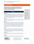 Transitioning to Value-Based Diabetes Care: A Call for Action Derived from Primary Care Providers in South Florida Cover Page