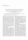 Research paper thumbnail of Design and synthesis of spirotruxene and spirofluorene derivatives