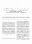 Research paper thumbnail of N-Alkylation of diethyl acetamidomalonate: Synthesis of constrained amino acid derivatives by ring-closing metathesis