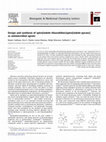 Research paper thumbnail of Design and synthesis of spiro[indole-thiazolidine]spiro[indole-pyrans] as antimicrobial agents