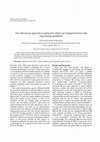 Research paper thumbnail of Two directional approach to spirocyclic ethers via Grignard reaction and ring-closing metathesis