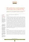 CO2 production in anthropogenic Chinampas soils in Mexico City Cover Page