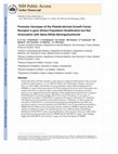 Promotor genotype of the platelet-derived growth factor receptor-α gene shows population stratification but not association with spina bifida meningomyelocele Cover Page