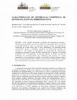 Research paper thumbnail of Caracterização De Membranas Compósitas De Quitosana-Xantana-Hidroxiapatita