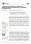 Research paper thumbnail of Cell-Friendly Chitosan-Xanthan Gum Membranes Incorporating Hydroxyapatite Designed for Periodontal Tissue Regeneration