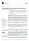 A Systematic Study of the Antibacterial Activity of Basidiomycota Crude Extracts Cover Page