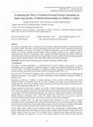 Evaluating the Effect of Solution-Focused Group Counseling on Improving Quality of Marital Relationships in Childless Couples Cover Page