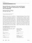 ENVIRONMENTAL MICROBIOLOGY Bacterial Diversity in Solenopsis invicta and Solenopsis geminata Ant Colonies Characterized by 16S amplicon Cover Page