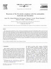 Reactions of Tp–Os nitrido complexes with the nucleophiles hydroxide and thiosulfate Cover Page