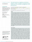 The late-Quaternary megafauna extinctions: patterns, causes, ecological consequences, and implications for ecosystem management in the Anthropocene Cover Page