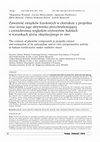 The content of phenolic compounds in propolis extract and estimation of its antioxidant and in vitro cytoprotective activity in human erythrocytes under oxidative stress Cover Page