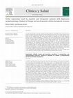 Verbal expressions used by anaclitic and introjective patients with depressive symptomatology: Analysis of change and stuck episodes within therapeutic sessions Cover Page