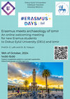 Erasmus meets archaeology of Izmir. An online welcoming meeting for new Eramus students to Dokuz Eylül University (DEU) and Izmir Cover Page