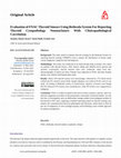 Evaluation of FNAC Thyroid Smears Using Bethesda System For Reporting Thyroid Cytopathology Nomenclature With Clinicopathological Correlation Cover Page