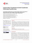 Conservative Treatment in Grisel’s Syndrome Following Tonsillectomy Cover Page