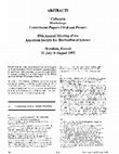 Response of Container-Grown Acer Saccharum to Drought Stress Cover Page