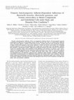 Trimeric Autotransporter Adhesin-Dependent Adherence of Bartonella henselae, Bartonella quintana, and Yersinia enterocolitica to Matrix Components and Endothelial Cells under Static and Dynamic Flow Conditions Cover Page