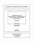 Research paper thumbnail of National Center for State Courts