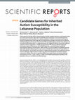 Candidate Genes for Inherited Autism Susceptibility in the Lebanese Population Cover Page