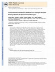 Computational estimation of rainbow trout estrogen receptor binding affinities for environmental estrogens Cover Page