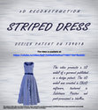 STRIPED DRESS. 3D MODEL. DESIGN PATENT RU 139018. VIDEO Cover Page