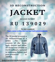 JACKET. 3D MODEL. DESIGN PATENT RU 139029. VIDEO Cover Page