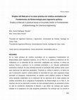 Empleo del MatLab en la clase práctica de cinética enzimática de Fundamentos de Biotecnología para Ingeniería química Cover Page