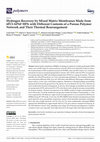 Hydrogen Recovery by Mixed Matrix Membranes Made from 6FCl-APAF HPA with Different Contents of a Porous Polymer Network and Their Thermal Rearrangement Cover Page