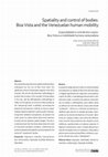 Spatiality and control of bodies: Boa Vista and the Venezuelan human mobility Cover Page