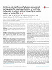 Incidence and significance of adhesions encountered during epicardial mapping and ablation of ventricular tachycardia in patients with no history of prior cardiac surgery or pericarditis Cover Page