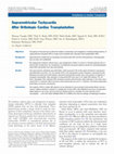 Supraventricular Tachycardia After Orthotopic Cardiac Transplantation Cover Page