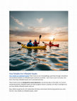 How Reliable Are Inflatable Kayaks Cover Page